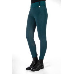 Legging Lauria Garrelli Livigno com fundo 1/1 em silicone Verde escuro