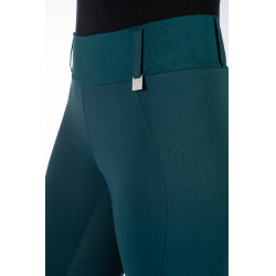 Legging Lauria Garrelli Livigno com fundo 1/1 em silicone Verde escuro