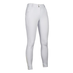Calça HKM Ari cintura média com joelheiras de silicone