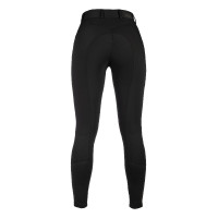 Calça HKM Ari cintura média com joelheiras de silicone Preto