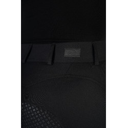 Calça HKM Ari cintura média com fundo 1/1 em silicone Preto