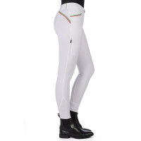 Calça Lauria Garrelli Livigno Sportive com fundo 1/1 em silicone Verde escuro