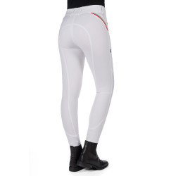Calça Lauria Garrelli Livigno Sportive com fundo 1/1 em silicone Branco Calça Lauria Garrelli Livigno Sportive com fundo 1/1 em silicone Branco