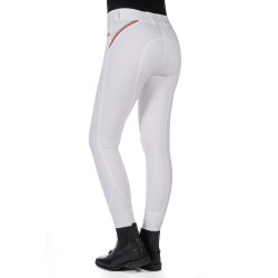Calça Lauria Garrelli Livigno Sportive com fundo 1/1 em silicone Branco Calça Lauria Garrelli Livigno Sportive com fundo 1/1 em silicone Branco