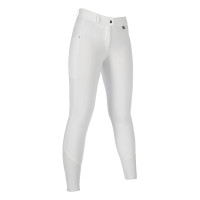 Calças Lauria Garrelli Livigno com joelheiras de silicone Branco