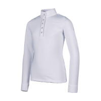 Polo de competição HKM Emilia Kids Branco