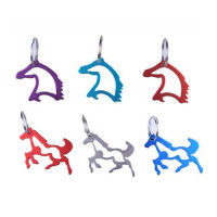 Chaveiro abridor de garrafas HKM Alu Combinadas Multicolor