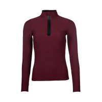 Camiseta funcional Lauria Garrelli Livigno Ribbed Bordéus Bordô Camiseta funcional Lauria Garrelli Livigno Ribbed Bordéus Bordô