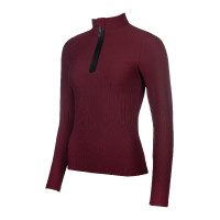 Camiseta funcional Lauria Garrelli Livigno Ribbed Bordéus Bordô Camiseta funcional Lauria Garrelli Livigno Ribbed Bordéus Bordô