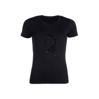 Camiseta Lauria Garrelli Livigno Cabeça de Cavalo Preto Camiseta Lauria Garrelli Livigno Cabeça de Cavalo Preto