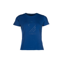 Camiseta Lauria Garrelli Livigno Cabeça de Cavalo Azul Camiseta Lauria Garrelli Livigno Cabeça de Cavalo Azul