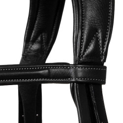 Bridão em couro de bezerro Guernica Acavallo Preto