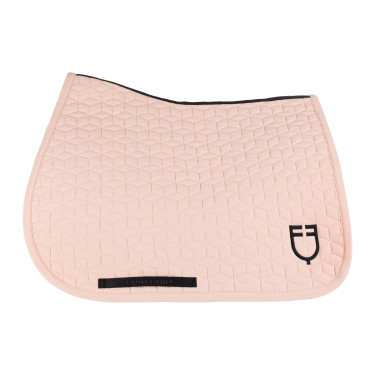 Almofada de sela de salto com matelassê em padrão cúbico Equestro Almofada de sela de salto com matelassê em padrão cúbico Equestro