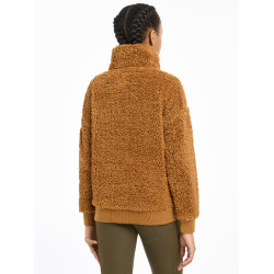 Polaire Teddy Tia LeMieux Jovem Cavaleiro Gengibre Castanho