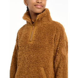 Polaire Teddy Tia LeMieux Jovem Cavaleiro Gengibre Castanho