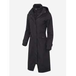 Casaco de equitação LeMieux leve e impermeável Amélie Preto