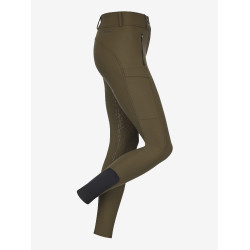 Calça LeMieux Drytex Impermeável com aderência total Alpino Castanho Calça LeMieux Drytex Impermeável com aderência total Alpino Castanho