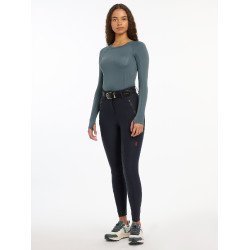 Calça LeMieux Drytex Impermeável com aderência total Marinho Azul-marinho