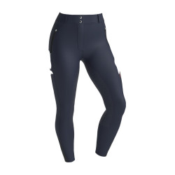 Calça LeMieux Drytex Impermeável com aderência total Marinho Azul-marinho
