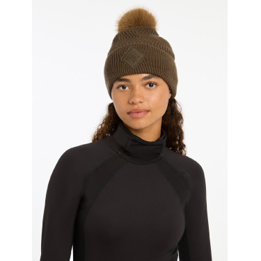 Gorro LeMieux Lila com pompom Gorro LeMieux Lila com pompom