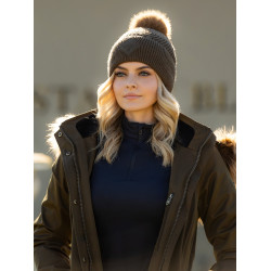 Gorro LeMieux Lila com pompom Gorro LeMieux Lila com pompom