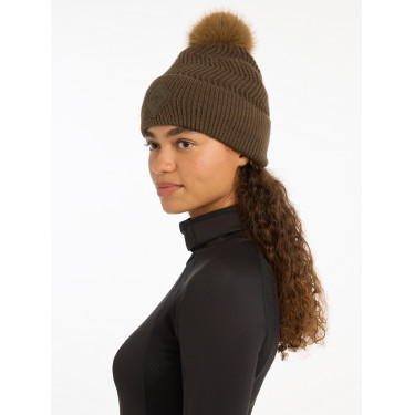 Gorro LeMieux Lila com pompom Gorro LeMieux Lila com pompom