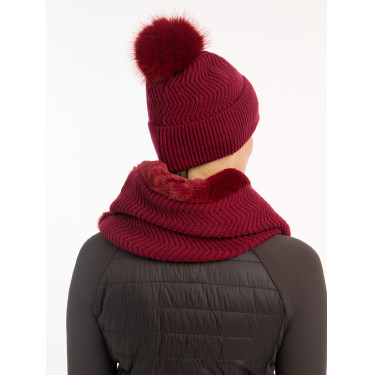 Gorro LeMieux Lila com pompom Gorro LeMieux Lila com pompom