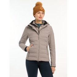 Gorro LeMieux Lila com pompom Gengibre Castanho