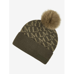 Gorro LeMieux LM com pompom Alpino Castanho
