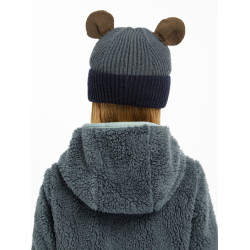 Touca Mini LeMieux Urso Petróleo Azul