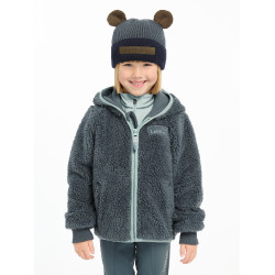 Touca Mini LeMieux Urso Petróleo Azul