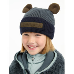 Touca Mini LeMieux Urso Petróleo Azul