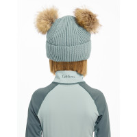 Gorro Mini LeMieux Clara tricotado Alpino Castanho