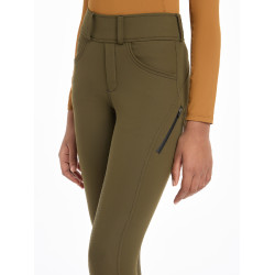 Legging calça de inverno LeMieux Young Rider Ella Alpino Castanho