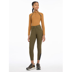 Legging calça de inverno LeMieux Young Rider Ella Alpino Castanho