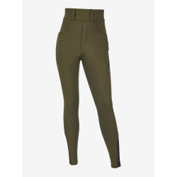 Legging calça de inverno LeMieux Young Rider Ella Alpino Castanho