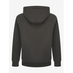 Sweat com capuz forrado de lã polar LeMieux Hollie Young Rider Cinza Bordô Sweat com capuz forrado de lã polar LeMieux Hollie Young Rider Cinza Bordô