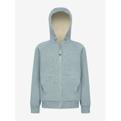 Sweat com capuz forrado de lã polar LeMieux Hollie Young Rider Geleira Azul Sweat com capuz forrado de lã polar LeMieux Hollie Young Rider Geleira Azul