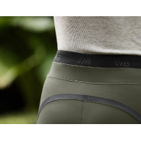 Legging Weatherbeeta Toulon Lifestyle Verde-oliva escuro / estampa camuflada Legging Weatherbeeta Toulon Lifestyle Verde-oliva escuro / estampa camuflada