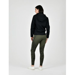 Legging Weatherbeeta Toulon Lifestyle Verde-oliva escuro / estampa camuflada Legging Weatherbeeta Toulon Lifestyle Verde-oliva escuro / estampa camuflada