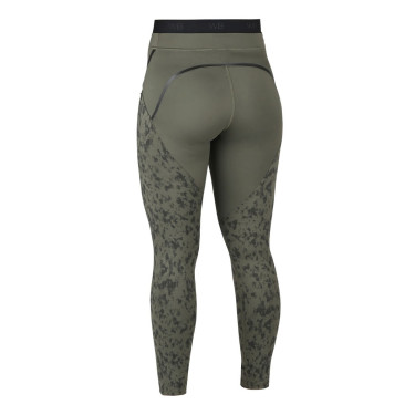 Legging Weatherbeeta Toulon Lifestyle Verde-oliva escuro / estampa camuflada Legging Weatherbeeta Toulon Lifestyle Verde-oliva escuro / estampa camuflada