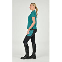 Polo Dublin de mangas curtas Lauren Lago profundo Verde Polo Dublin de mangas curtas Lauren Lago profundo Verde