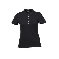 Polo Dublin de mangas curtas Lily Preto