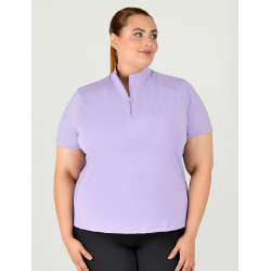 Polo Dublin de mangas curtas Tabby Curve Malva Violeta Polo Dublin de mangas curtas Tabby Curve Malva Violeta