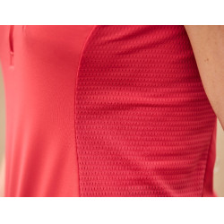 Polo Weatherbeeta de mangas curtas Rome Vermelho suave / amargo Polo Weatherbeeta de mangas curtas Rome Vermelho suave / amargo