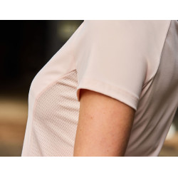 Polo Weatherbeeta de mangas curtas Rome Blush Rosa Polo Weatherbeeta de mangas curtas Rome Blush Rosa