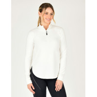 Polo Weatherbeeta de mangas compridas London Gardênia Branco Polo Weatherbeeta de mangas compridas London Gardênia Branco