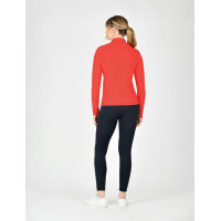 Polo Weatherbeeta de mangas compridas Prime Vermelho suave / amargo Polo Weatherbeeta de mangas compridas Prime Vermelho suave / amargo