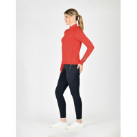 Polo Weatherbeeta de mangas compridas Prime Vermelho suave / amargo Polo Weatherbeeta de mangas compridas Prime Vermelho suave / amargo