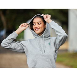 Moletom com capuz Dublin Camille Cinza mesclado Cinzento Moletom com capuz Dublin Camille Cinza mesclado Cinzento